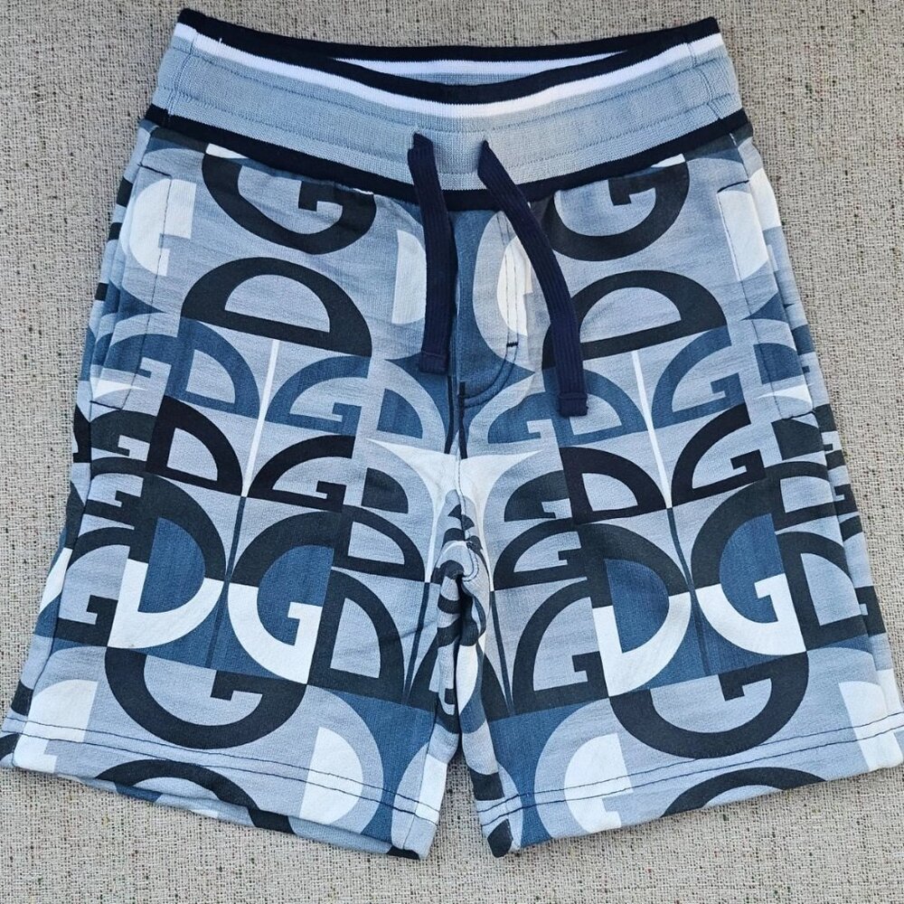 Dolce & Gabbana Kid Shorts Draw String Gray Shorts Made in Italy Size 5 107-113
